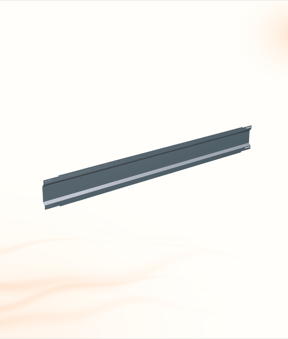 Multi Solar Solarstell Connect landscape back plate for secure solar panel mounting on flat roofs