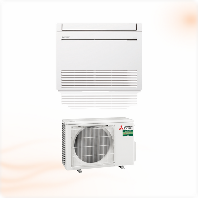 Mitsubishi Electric MFZ-KT35VG 3,5 kW Airconditioner Vloermodel SET (zonder WiFi)