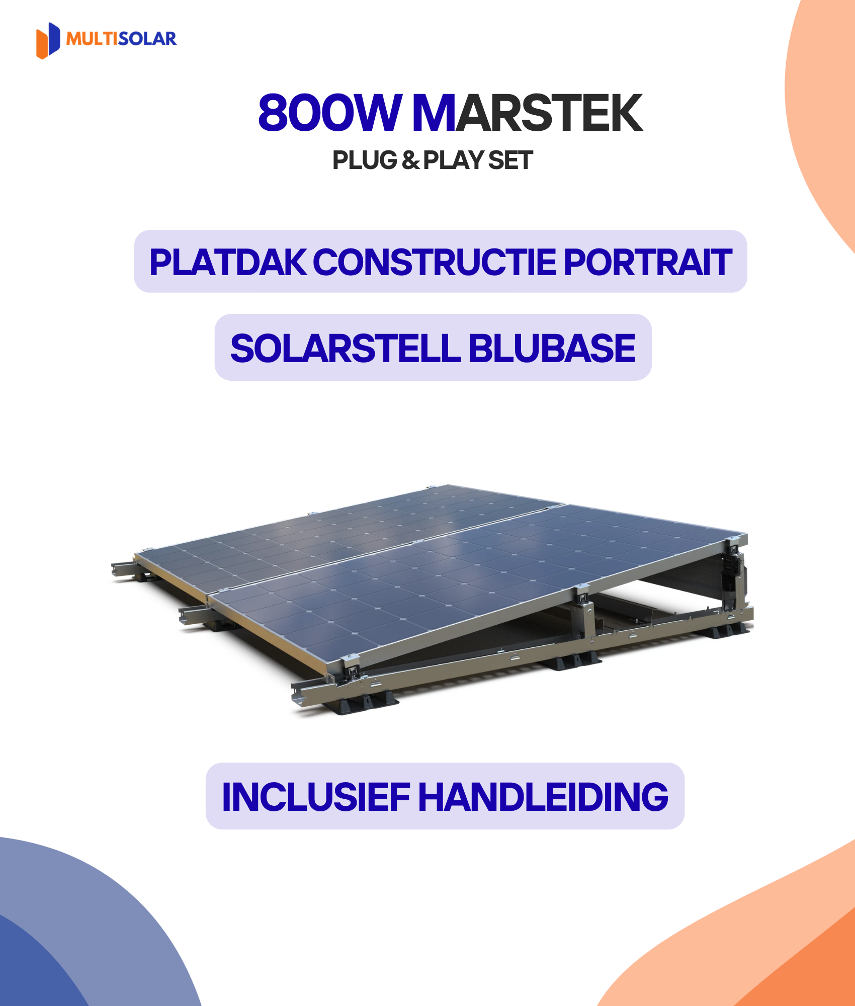 Système de panneaux solaires Growatt Plug &amp; Play – 2 panneaux (micro-onduleur, câblage et panneaux inclus)