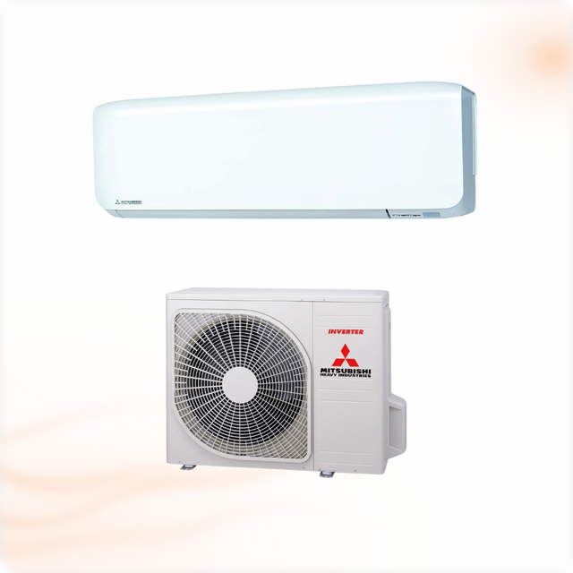 Mitsubishi Heavy Premium SRK25ZS-WF 2,5 kW Airconditioner SET (met WiFi)