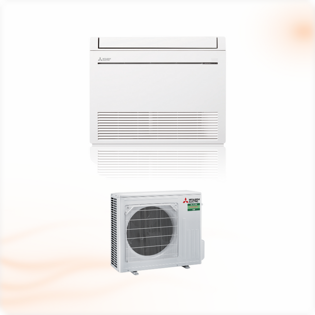 Mitsubishi Electric MFZ-KT60VG 6,0 kW Airconditioner Vloermodel SET (zonder WiFi)