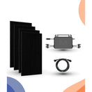 2000W Plug en Play Zonnepaneel Pakket – 4 Panelen | Marstek 2000W Micro-Omvormer | Doe-het-Zelf Stopcontact