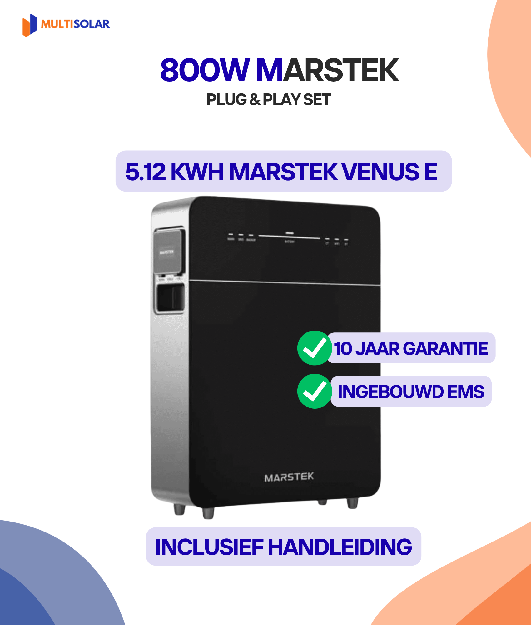 Système de panneaux solaires Growatt Plug &amp; Play – 2 panneaux (micro-onduleur, câblage et panneaux inclus)