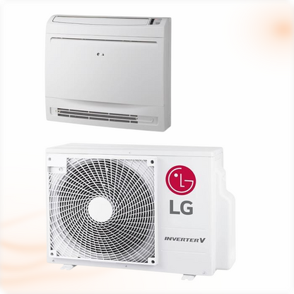 LG UQ12F vloermodel airco set 3,5 kW