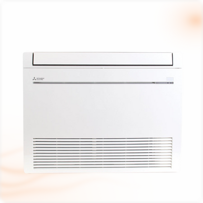 Mitsubishi Electric MFZ-KT35VG vloermodel airco set 3,5 kW, binnenunit, vooraanzicht