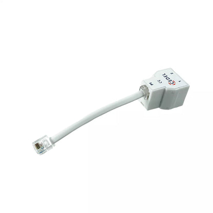 P1-kabelsplitter voor de slimme meter, schuin zijaanzicht