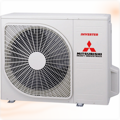 Mitsubishi Heavy Premium SRK25ZS-WF airco set 2,5 kW, buitenunit