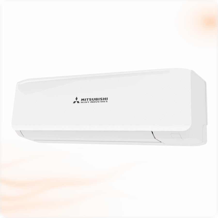 Mitsubishi Heavy Standard SRK50ZSP-W airco set 5,0 kW, binnenunit, schuin vooraanzicht