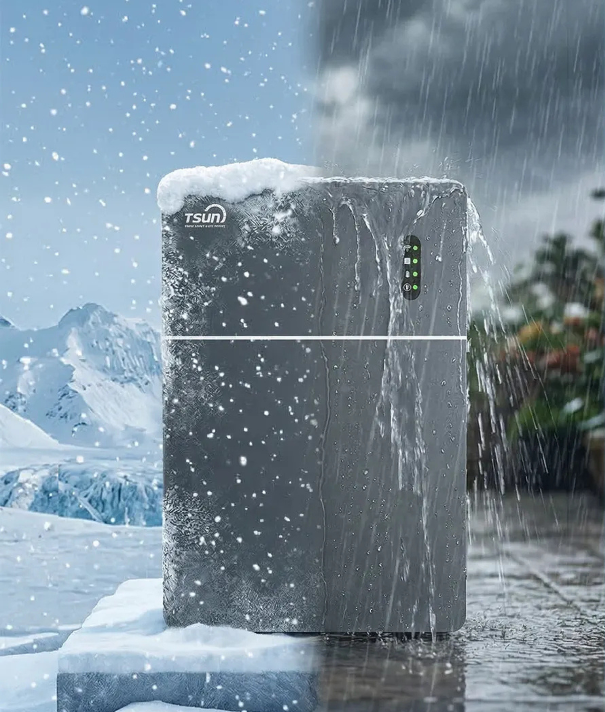 TSUN Solartrunk Thuisbatterij 5 kWh | Plug & Play Stekkerbatterij | Incl. P1-meter