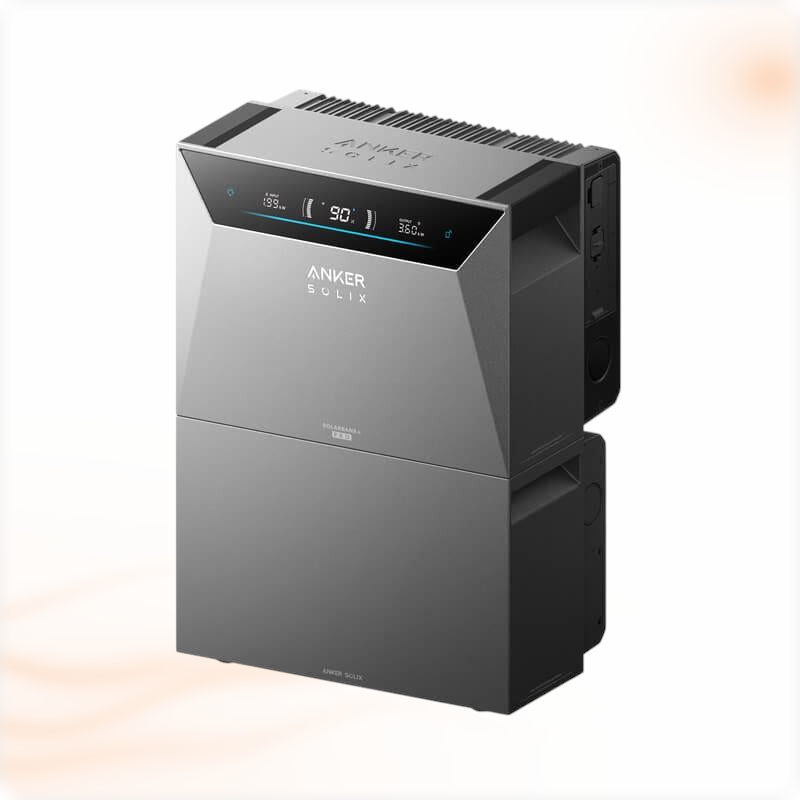 Anker SOLIX Solarbank 4 E5000 Pro met BP5000 uitbreiding