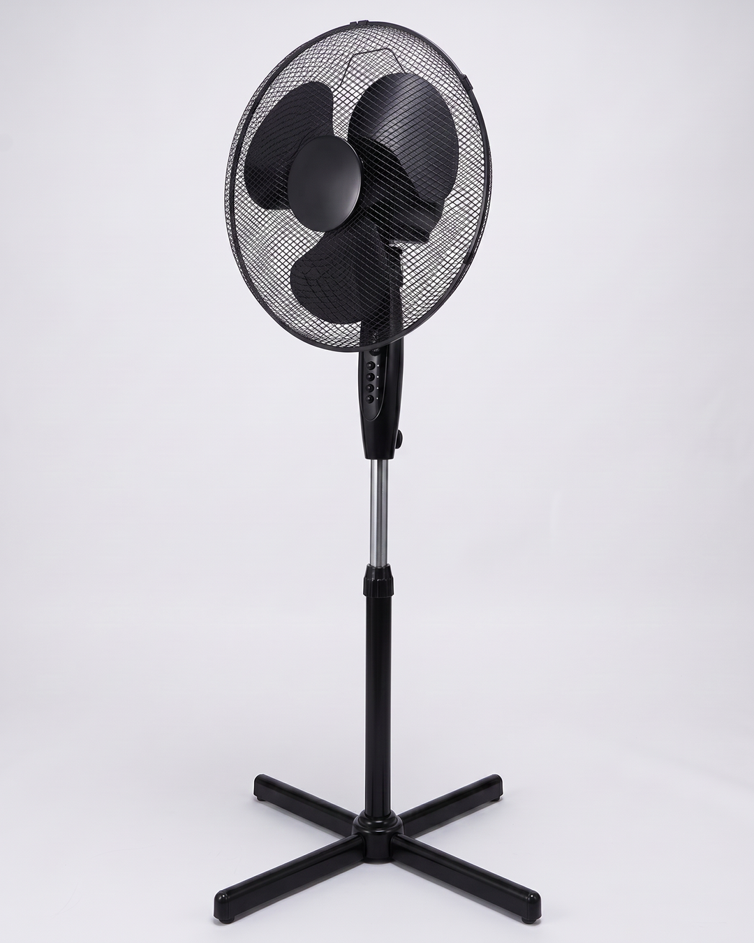 Hausberg HB-5100NG Statiefventilator | 40 cm – 3 Snelheden | Tijdelijk 1+1 Gratis