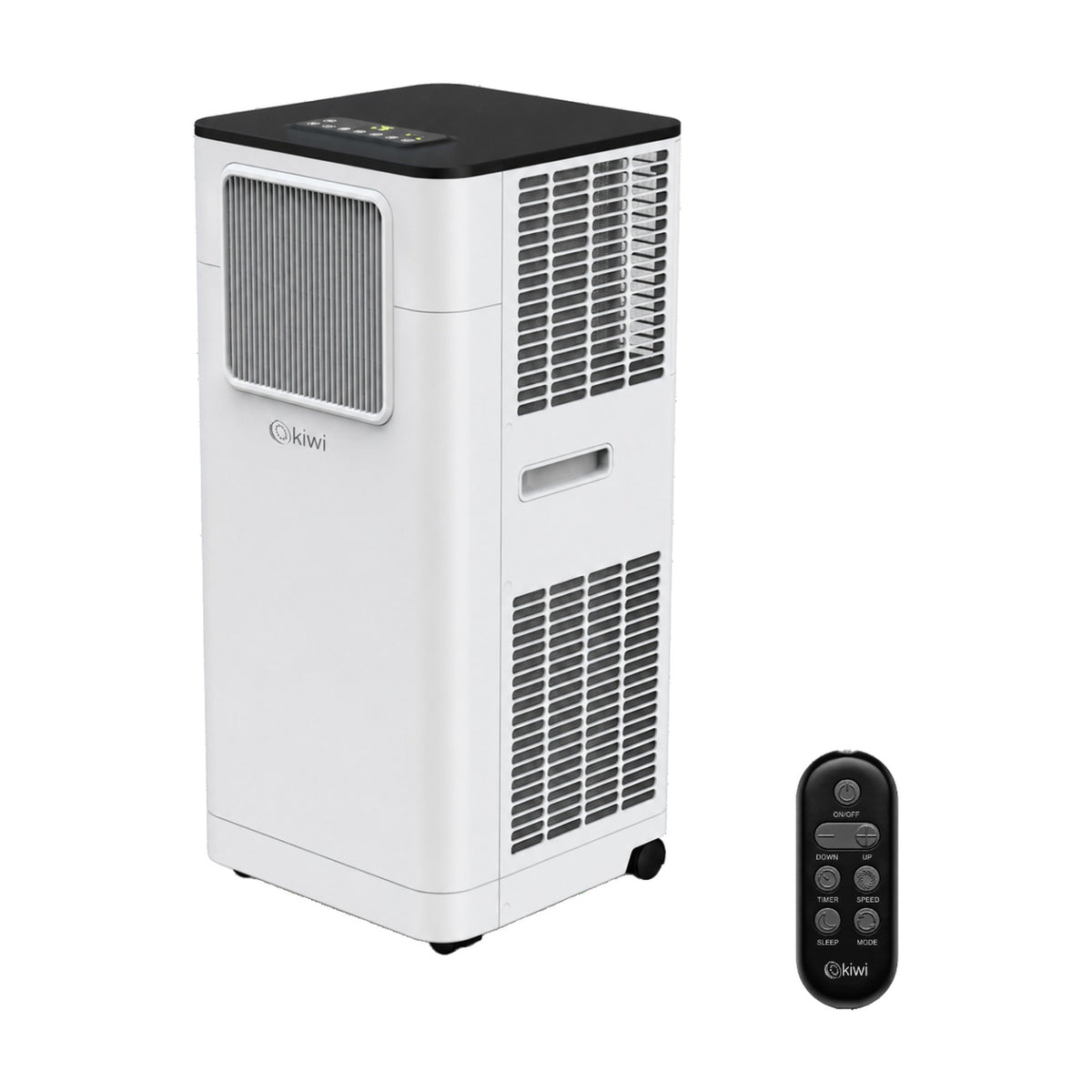 KIWI Mobiele Airco 9.000 BTU (2,6 kW) | 3-in-1: Koelen, Ontvochtigen & Ventileren | Plug & Play | KAC-7911