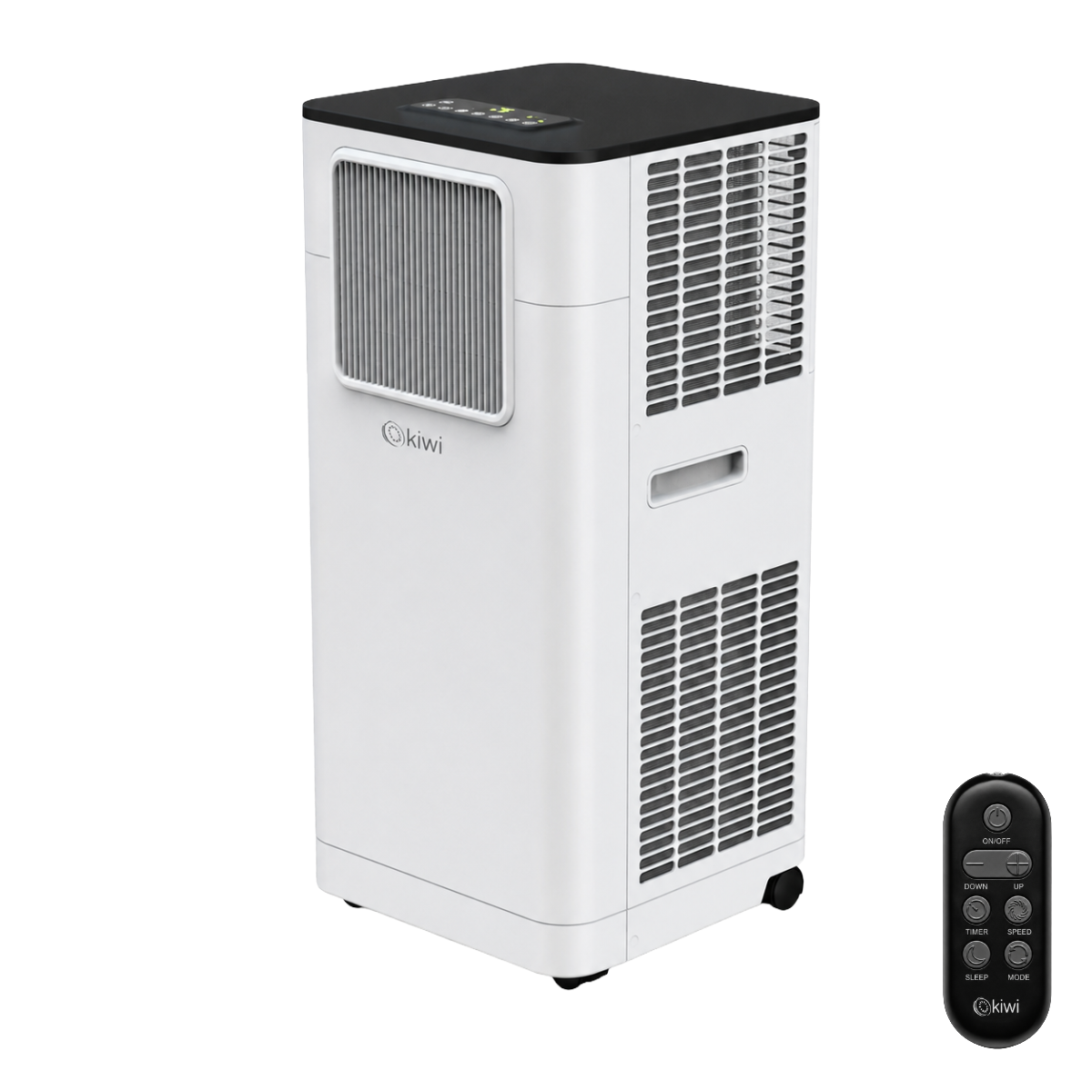 KIWI Mobiele Airco 9.000 BTU (2,6 kW) | 3-in-1: Koelen, Ontvochtigen & Ventileren | Plug & Play | KAC-7911