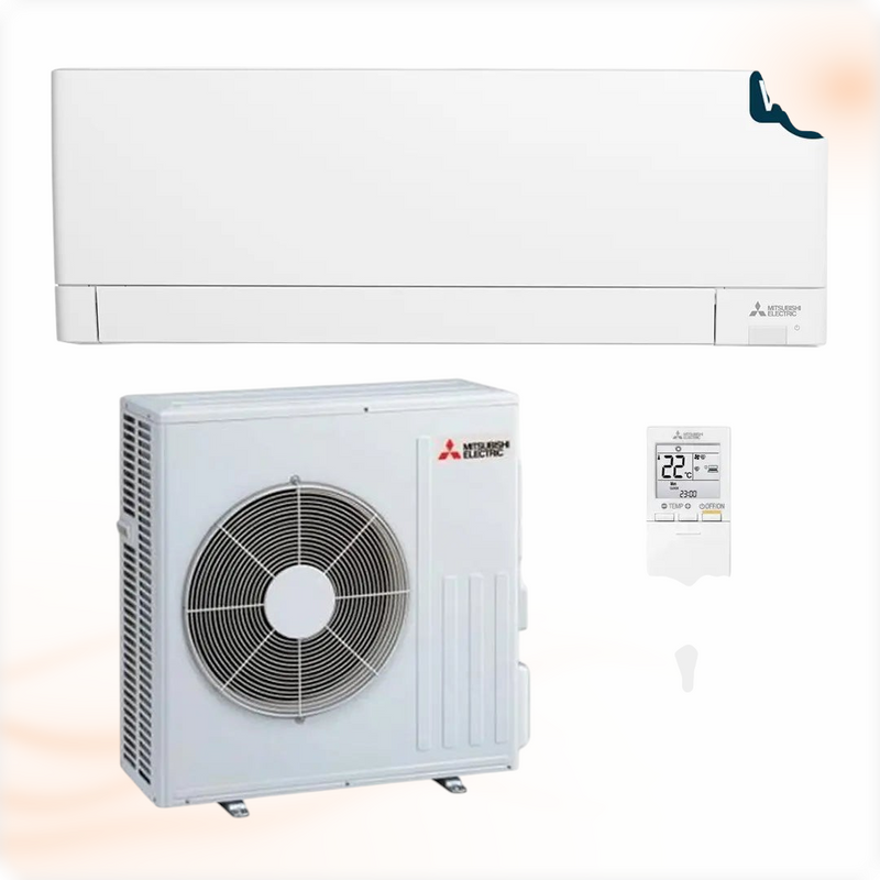 Mitsubishi Electric Compact MSZ-AP71VGK 7,1 kW Airconditioner SET (met WiFi)