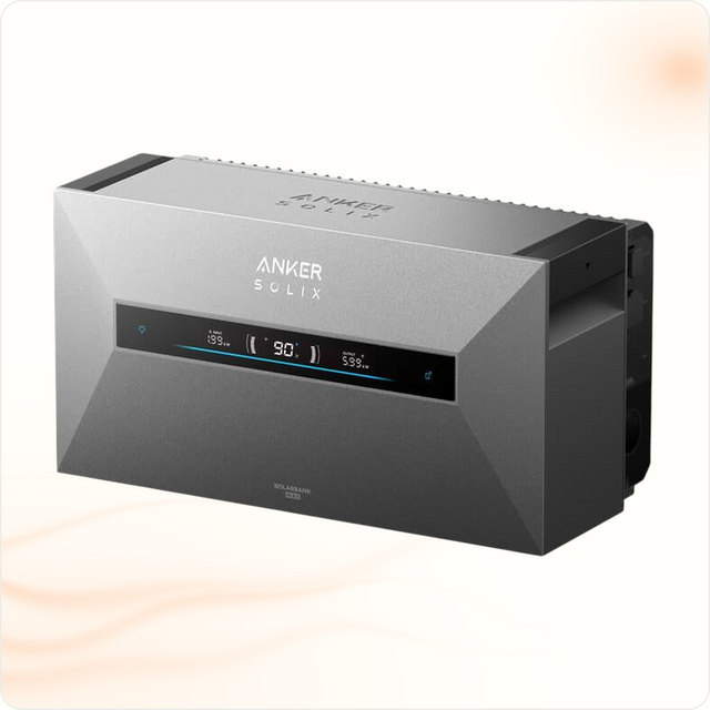 Anker SOLIX Solarbank Max AC | 7 kWh- 42 kWh | Plug-in Thuisbatterij | 10.000 cycli