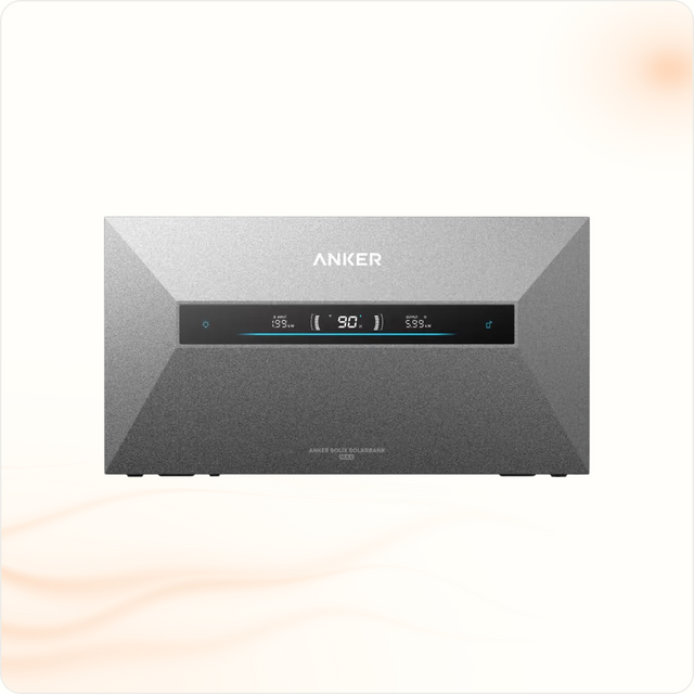 Anker SOLIX Solarbank Max | 7-42 kWh | Vaste Thuisbatterij met Zonne-ingang