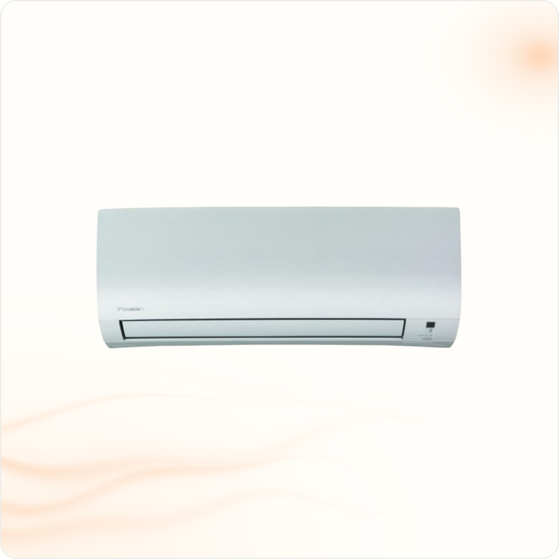 Multi Solar Daikin Comfora 5.0 kW white wall-mounted indoor air conditioning unit with a modern, slim design.