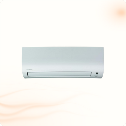 Multi Solar Daikin Comfora 5.0 kW white wall-mounted indoor air conditioning unit with a modern, slim design.