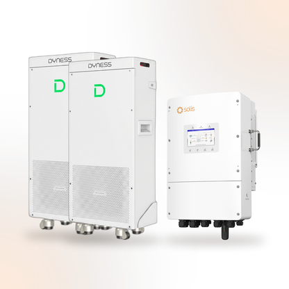 Dyness + Solis thuisbatterijpakket: Solis S6 10 kW 3-fase hybride omvormer met 2x Dyness PowerBrick Plus 32,14 kWh