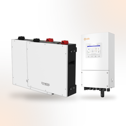 Dyness + Solis thuisbatterijpakket: Solis S6-EH1P5K-L-PLUS hybride omvormer met 2x Dyness DL5.0C 10,24 kWh