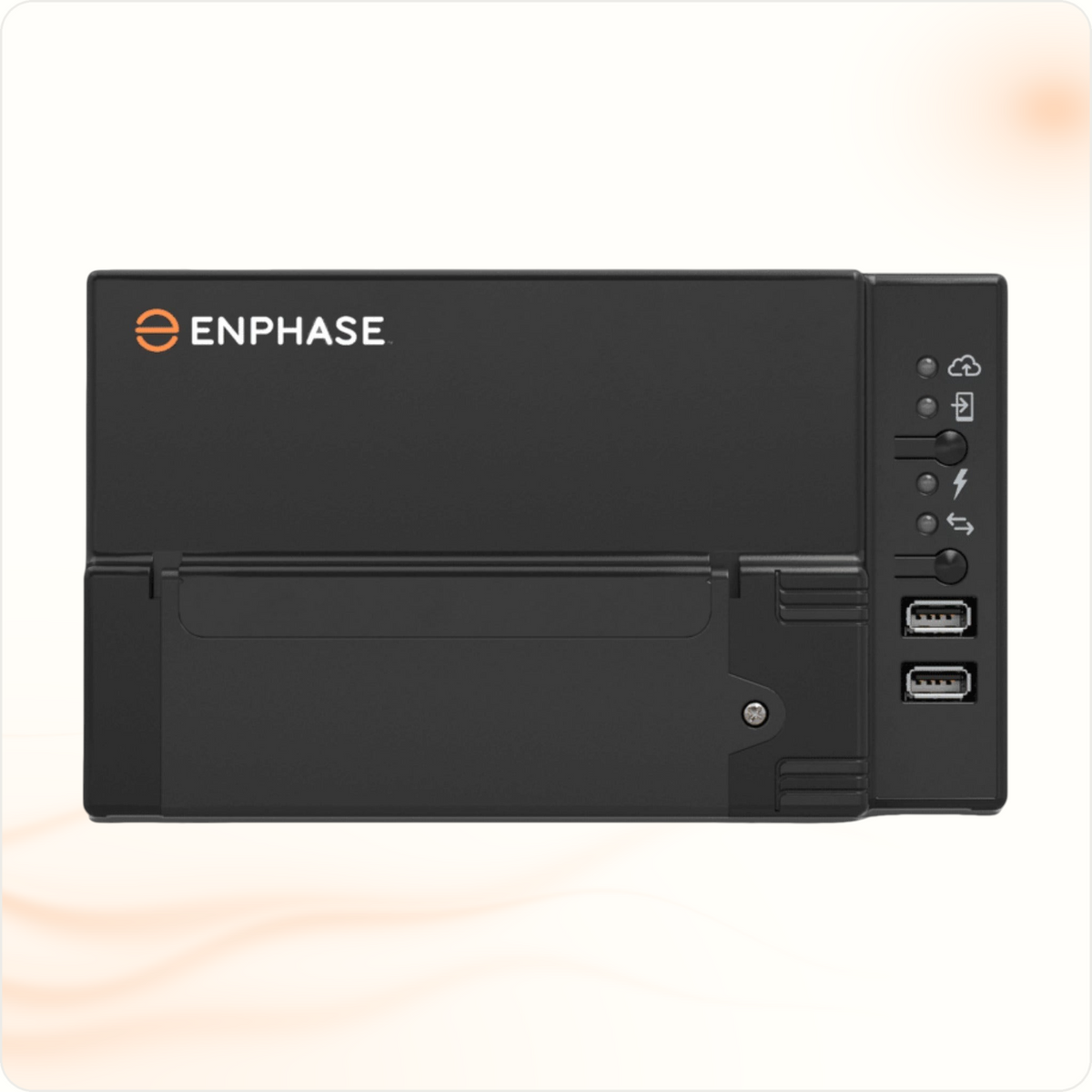 Multi Solar Enphase Envoy-S Standard communication gateway for solar energy monitoring with LED status indicators