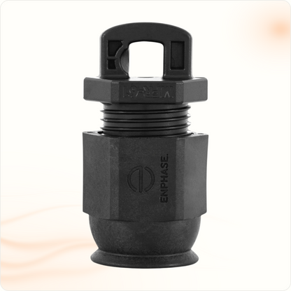 Multi Solar Enphase 1-phase Q-Cable terminator for secure and weather-resistant solar energy system installation.