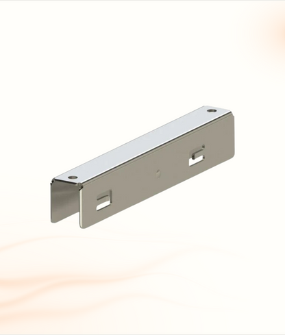 Multi Solar Esdec ClickFit EVO aluminium mounting rail connector for solar panel systems on tiled roofs.