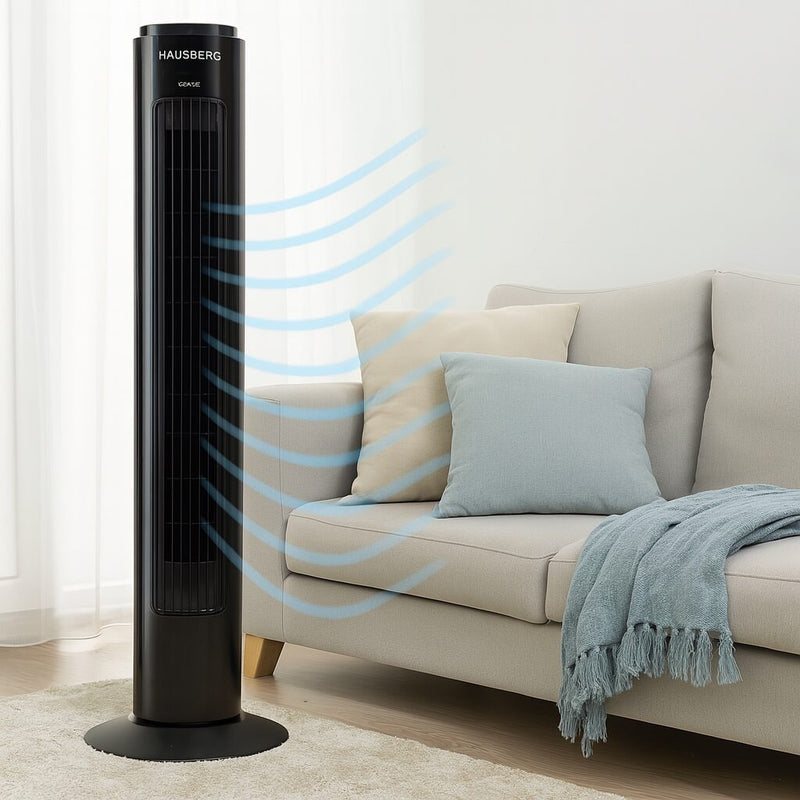 Hausberg HB-5950NG torenventilator zwart