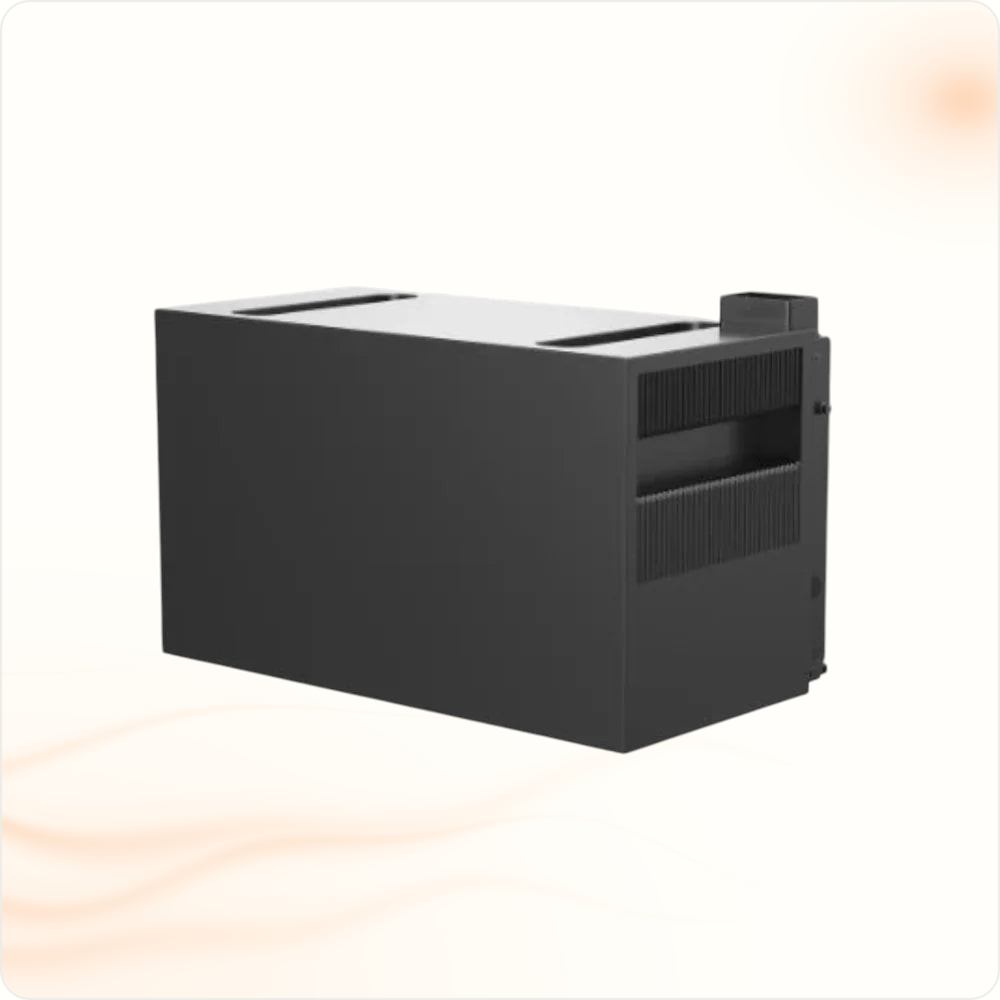 Multi Solar HYXi HALO 3kWh LiFePO4 battery expansion module in matte black for home energy storage systems
