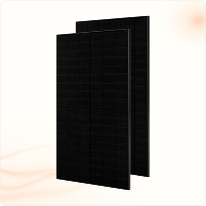 Multi Solar JA Solar 445Wp full black glass-glass bifacial solar panel with black frame