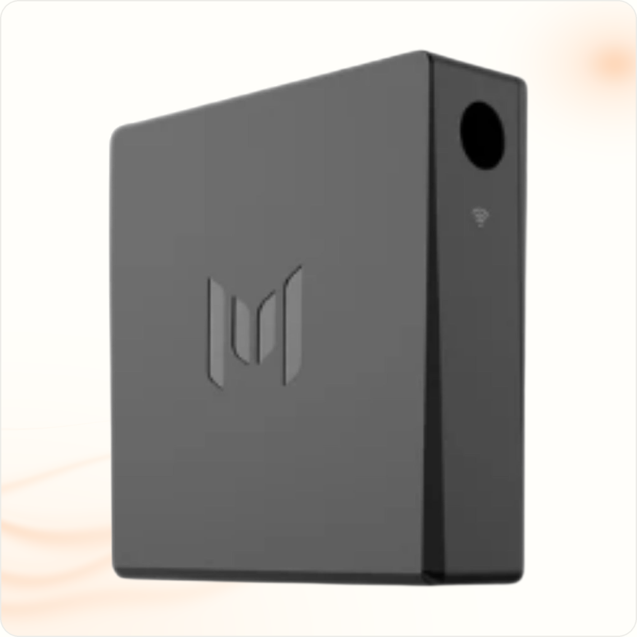 Multi Solar Marstek CT003 P1 smart meter in a sleek black finish for real-time energy monitoring and solar integration