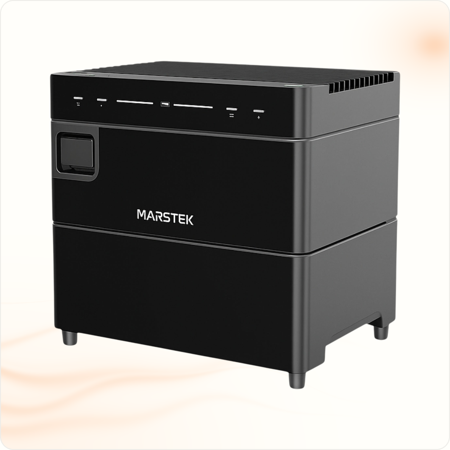 Multi Solar Marstek Venus A modular home battery system with 4.24 kWh capacity in a sleek black finish.