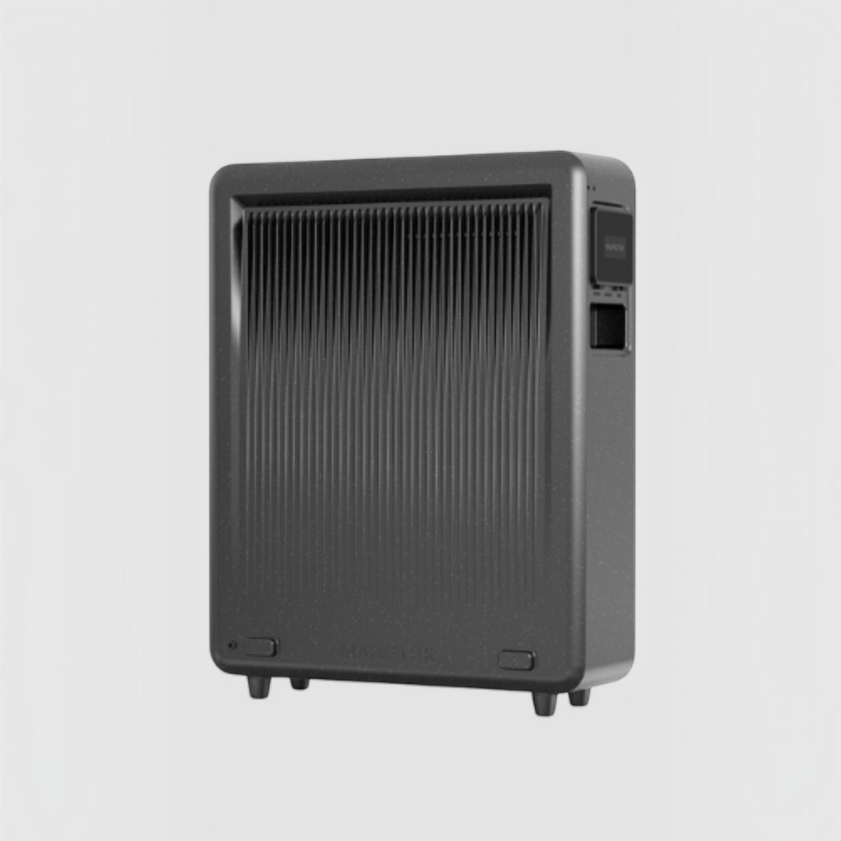 Multi Solar Marstek Venus V3 5.12 kWh LiFePO4 home battery with a sleek dark grey ribbed design for energy storage.