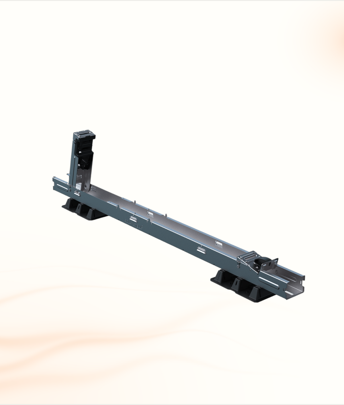 Multi Solar Solarstell Connect landscape base element for secure solar panel mounting on flat roofs