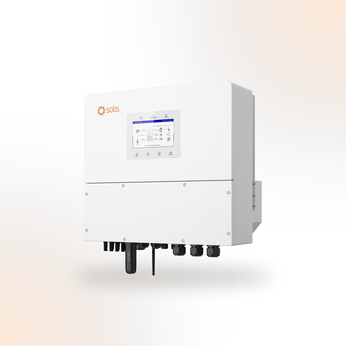 Solis S6 Hybride Omvormer 3-fase Hoogvoltage – 12 tot 20 kW (S6-EH3P-K-H)