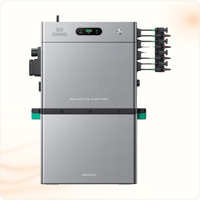 Zendure SolarFlow 2400 Pro Thuisbatterij | Plug & Play | 2,4 t/m 16,80 kWh