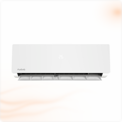 Nuova Infinity AI Smart airco set 3,5 kW, witte binnenunit, lamellen open
