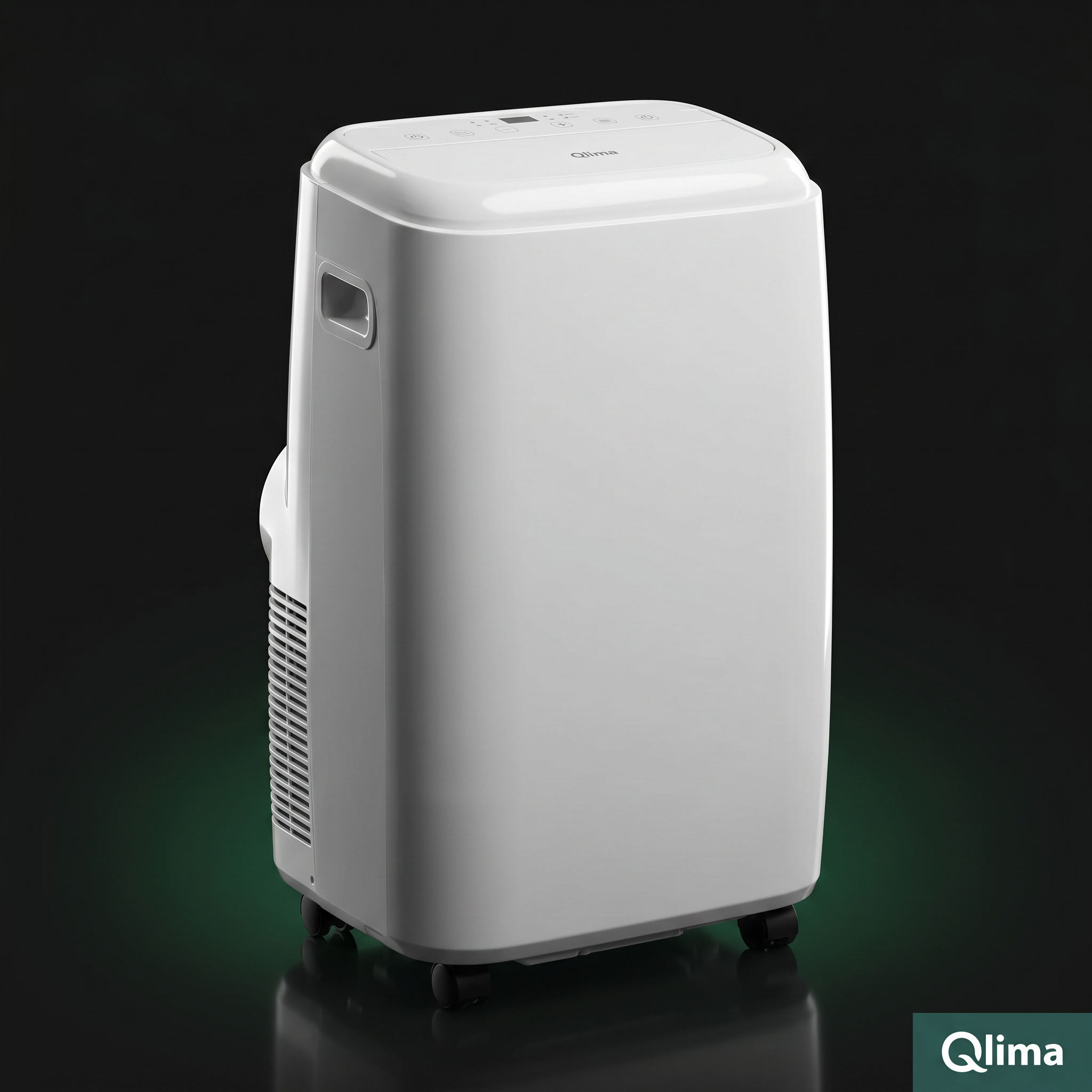 Qlima P234 Mobiele Airco | 12.000 BTU – 3,5 kW | Koelen, Ontvochtigen & Ventileren | Tot 110 m³