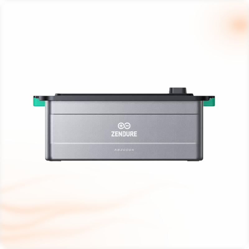 Zendure AB3000X zijaanzicht