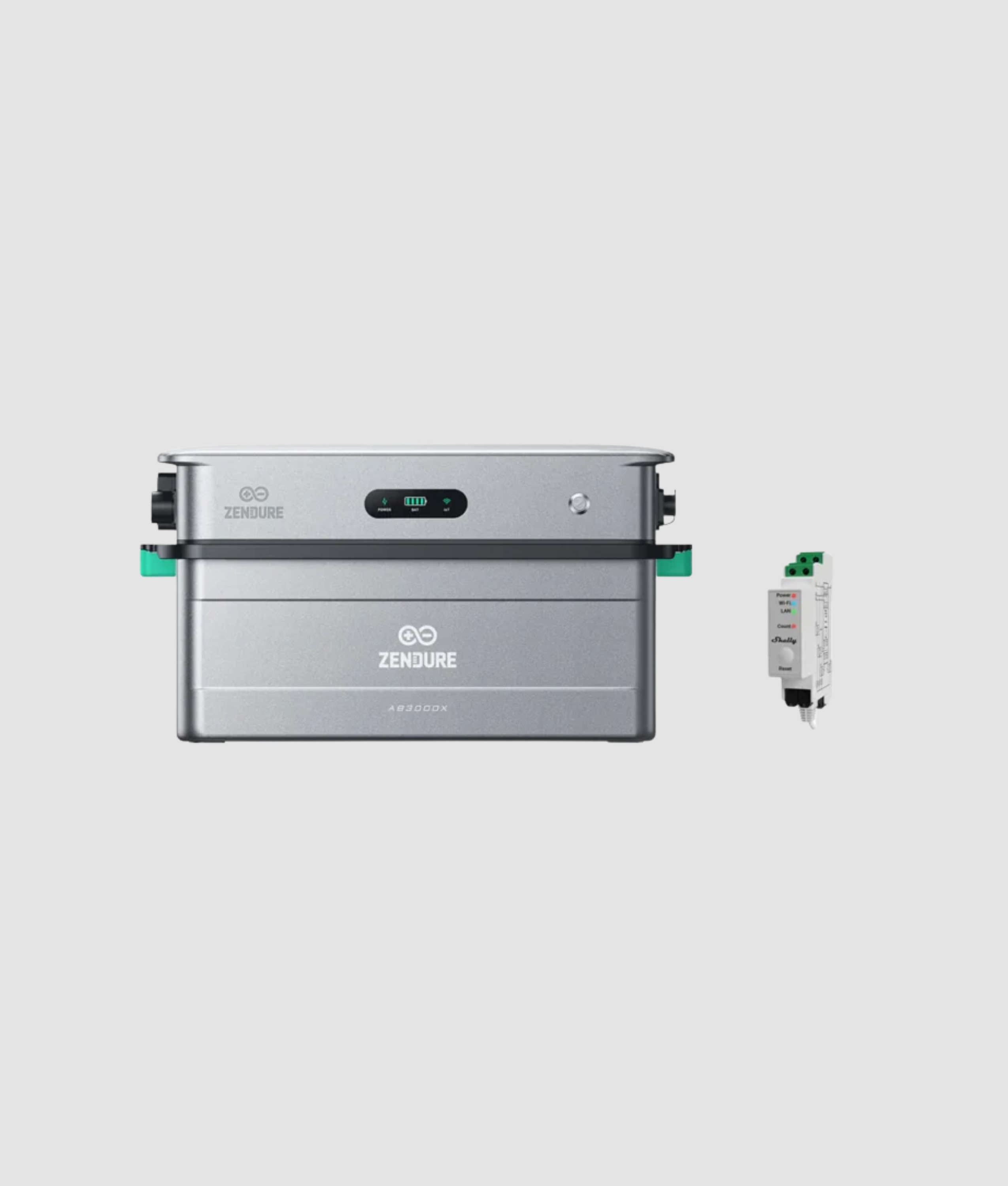 Zendure SolarFlow 2400 AC + AB3000X + Shelly Pro 3EM